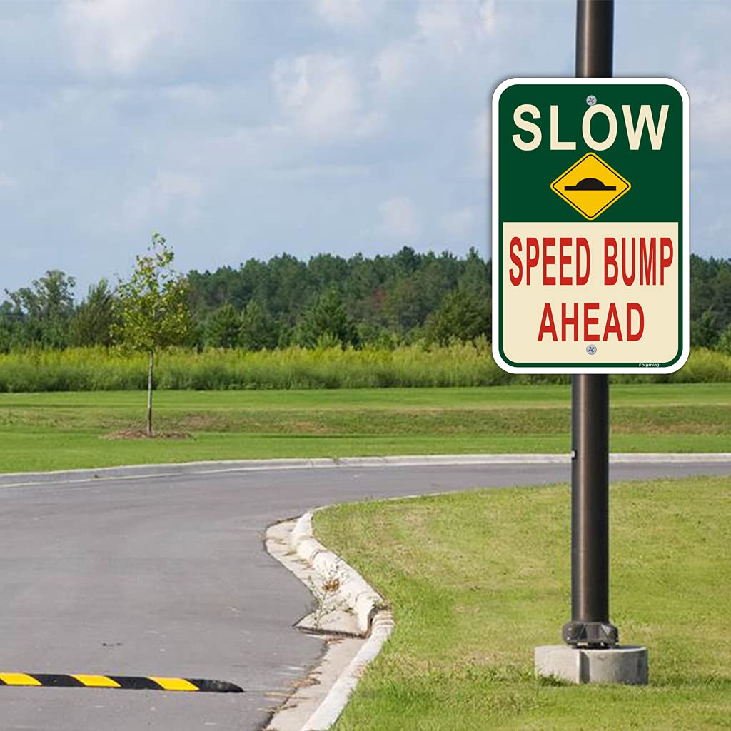 USAストリート看板 SPEED BUMP Speed Bump Road Sign, USA Stock Photo - Alamy