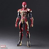 Vista 2 de Square Enix Marvel Universe Spider-Man Variant Bring Arts Figura de acción, multicolor