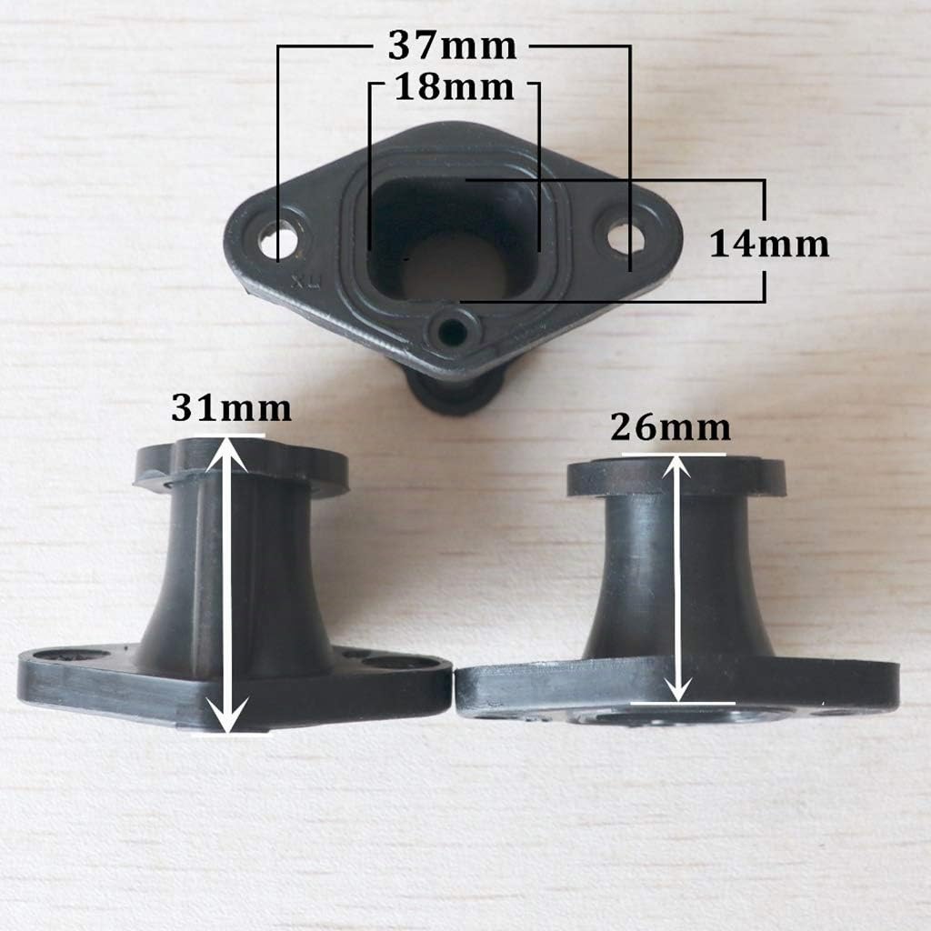 3pcs 2500 Motosega collettore di aspirazione Boot per motoseghe Cinesi 25CC Zenoah Komats