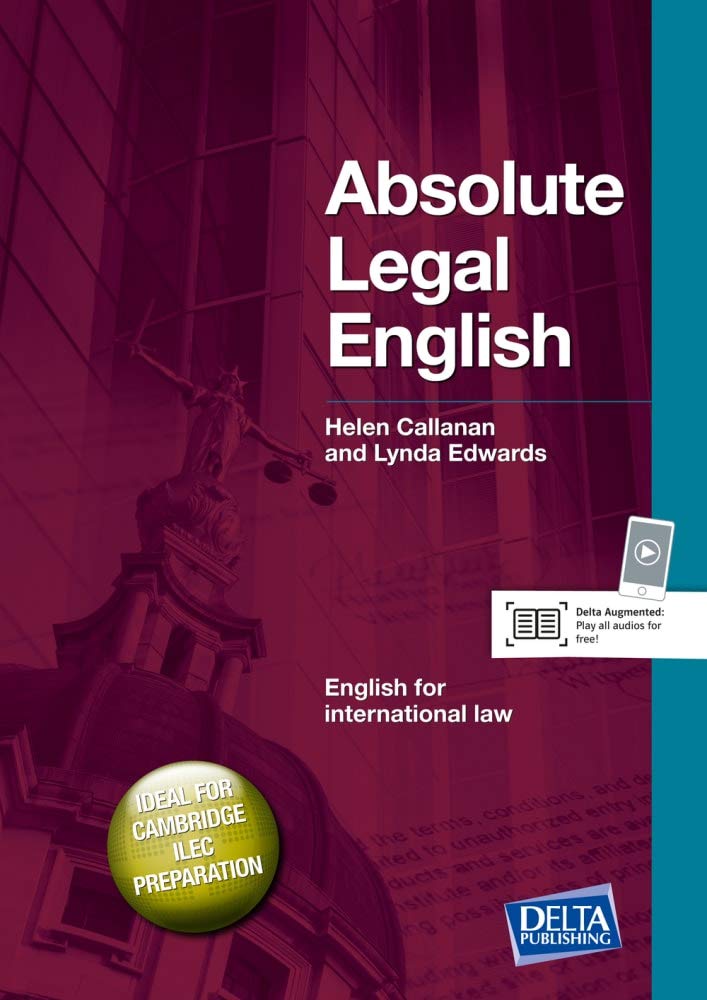 Absolute Legal English B2-C1: Coursebook with audio CD