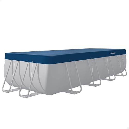 Intex - 28086 - Intex Bâche Hiver Piscine rectangulaire 5,49m x 2,74m - Epaisseur 50/100 - 1