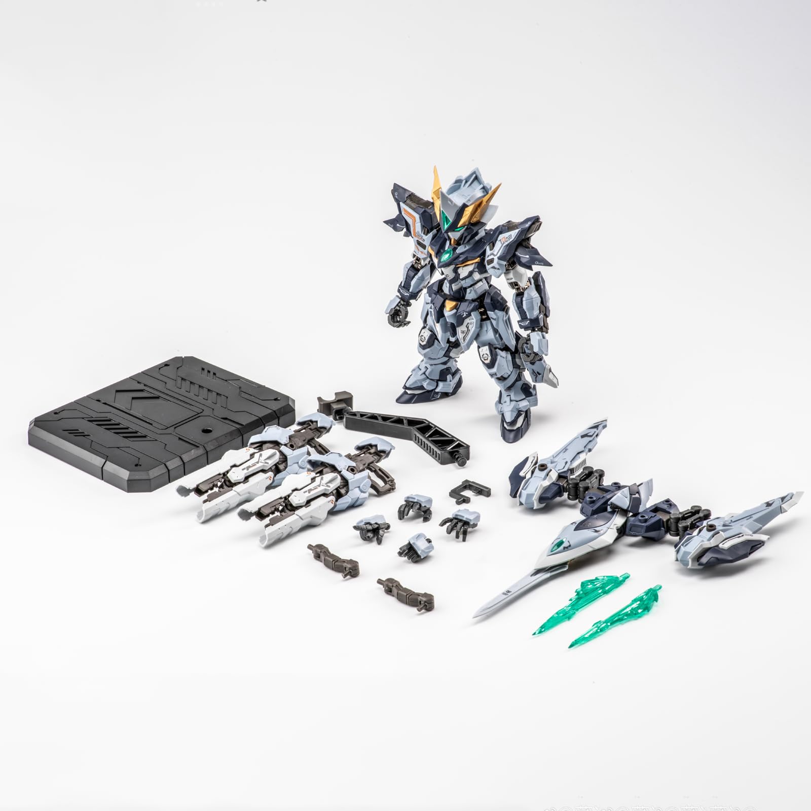 16CM Plastic Mecha Model Action Figures Kits, Mech Knight Tian FA, Alloy Frame, Multifunctional Platform, Easy to Assembl