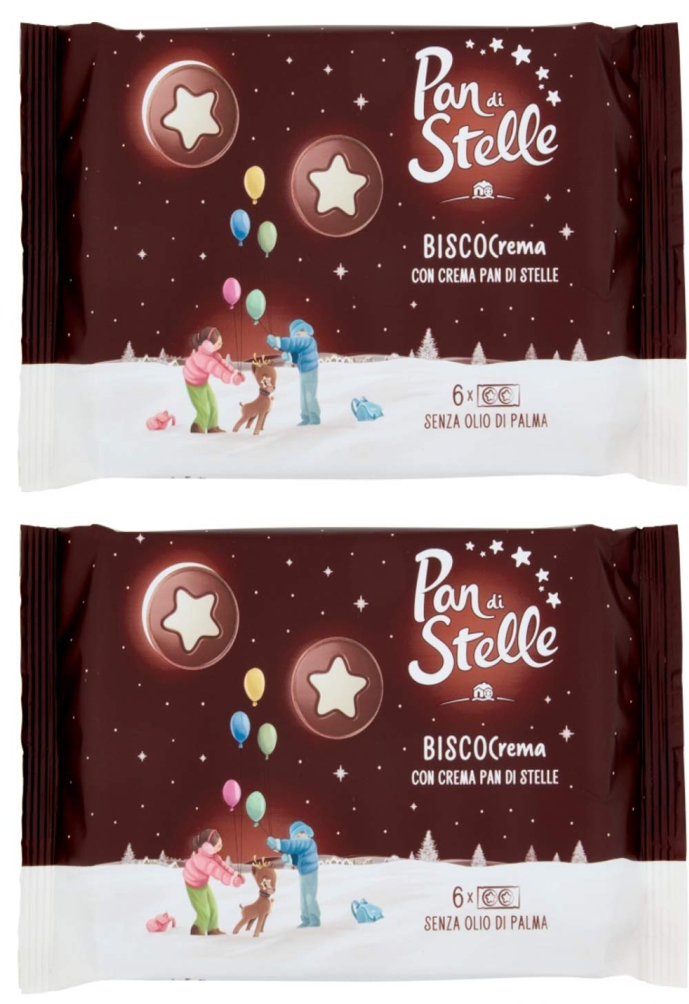 Mulino Bianco Pan di Stelle Biscocrema Biscuits 168g 5.92oz