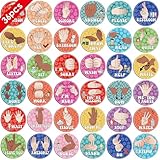 ASL Classroom Hand Signal Cards - 36 Classroom Hand Signal Decor Sign Language Posters for Teachers Students Visual Cues (Retro Groovy)