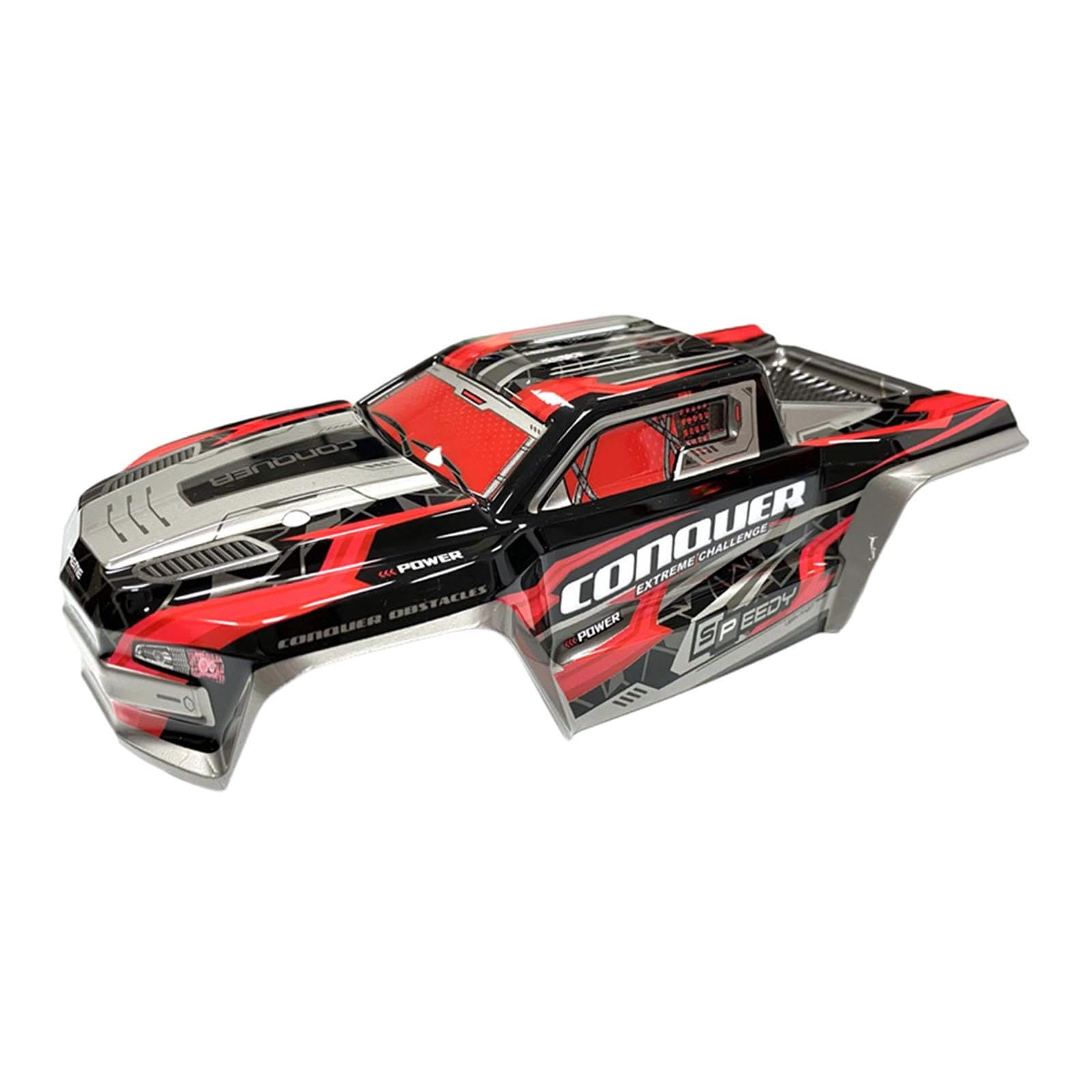 Coque De Carrosserie Pour Voiture RC XLF X04 - Style Noir Et Rouge, Plastique - AIDIRui Carrosserie Voiture Télécommandée 1/10