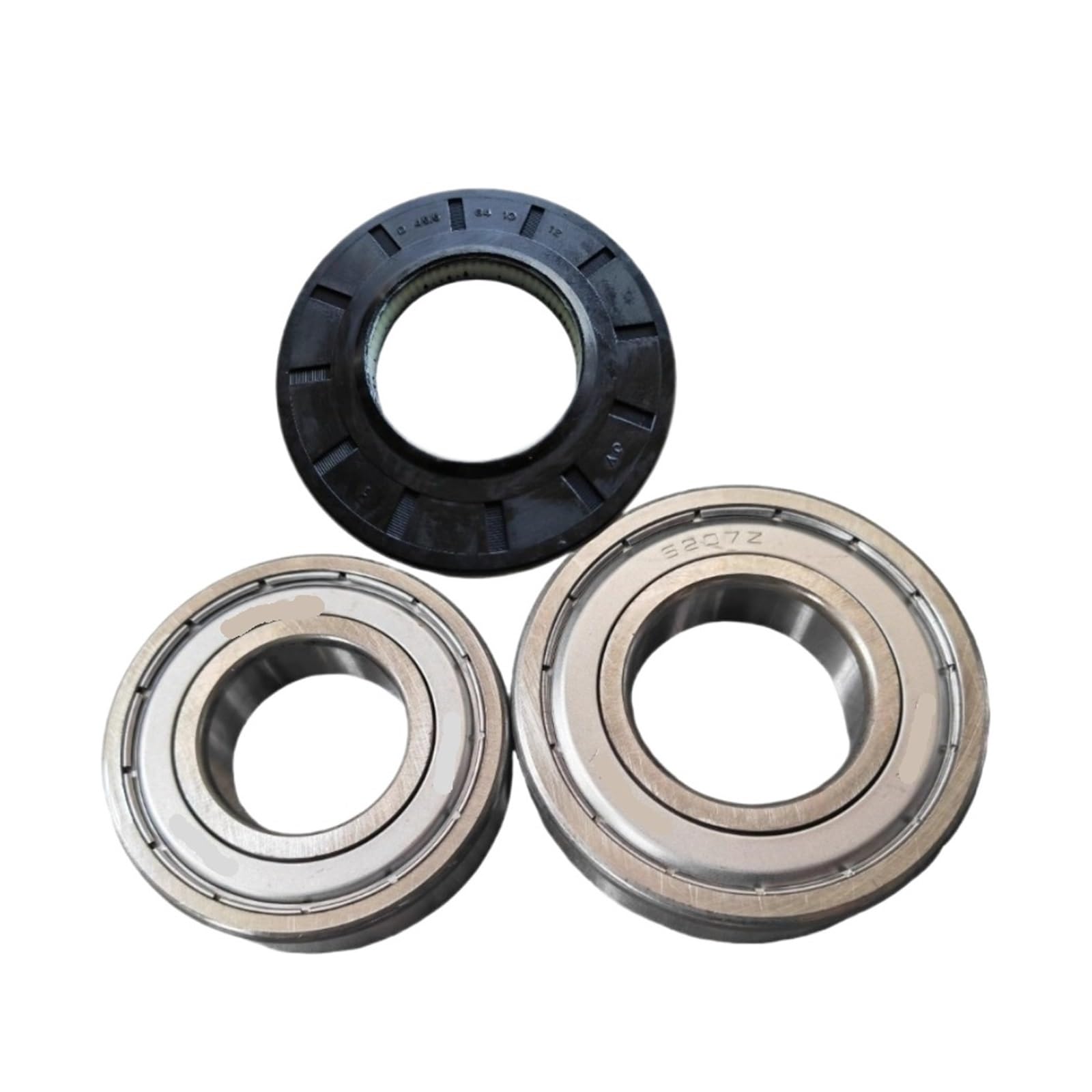 Kit de rodamientos 6206Z 6207Z D45.5 84 con sello de aceite for piezas de repuesto de lavadora