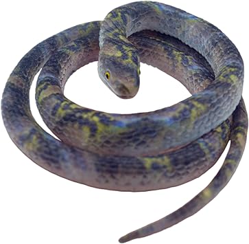 fake snake snake halloween realistic rubber snake model fake snake scary toys 70cm prank toys realistic decoration to keep birds away fake snake for halloween party favors