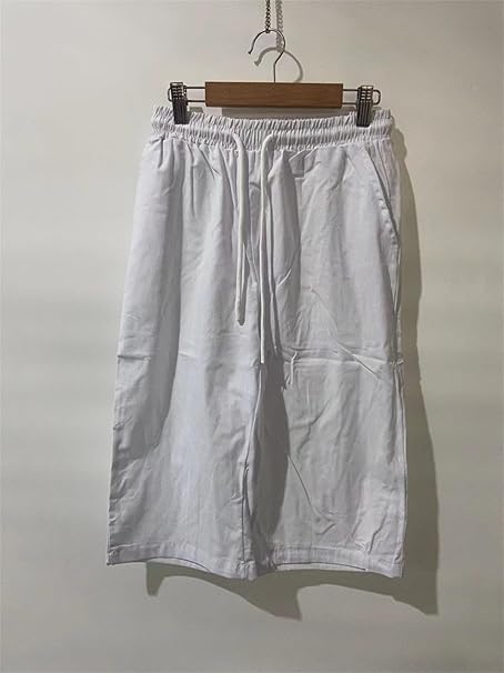 MorFansi Linnen damesbroek, casual, lichte zomerbroek, comfortabele luchtige broek, vrijetijdsbroek, strandbroek met zakken, A wit., XXL MorFansi Linnen damesbroek, casual, lichte zomerbroek, comfortabele luchtige broek, vrijetijdsbroek, strandbroek met zakken, A wit., XXL