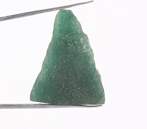 Miniatura 2 de Gemhub Piedra de jade verde rugosa de 29,35 quilates para joyas, decoración, curación