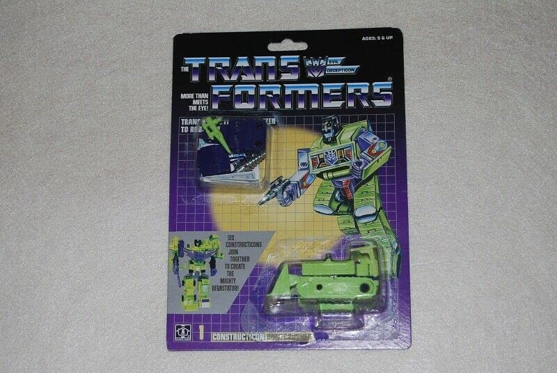 復刻版ではありません!激レア中古品トランスフォーマービルドロン巨人兵デバスター 完品美品37 ビルドロン巨人兵 デバスター トランスフォーマー