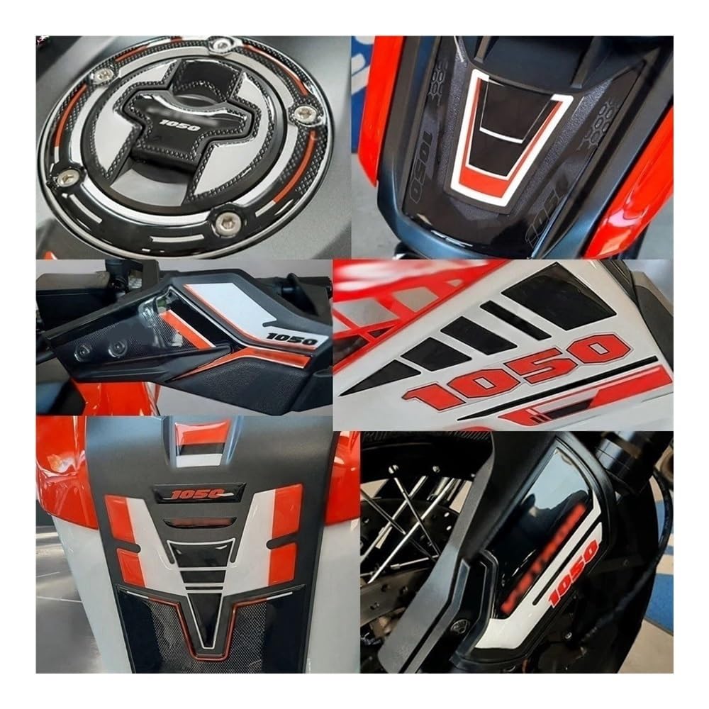 Fuel Tank Protector Motorcycle Tank Pad Stickers Protection Kit Protective Sticker for V-Strom 1050 XT Epoxy Resin