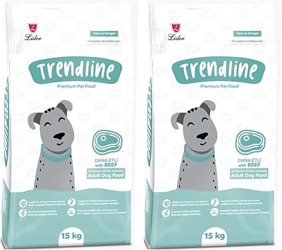 Trendline Biftekli Yeti kin K pek Mamas , 15 kg, 2 Adet