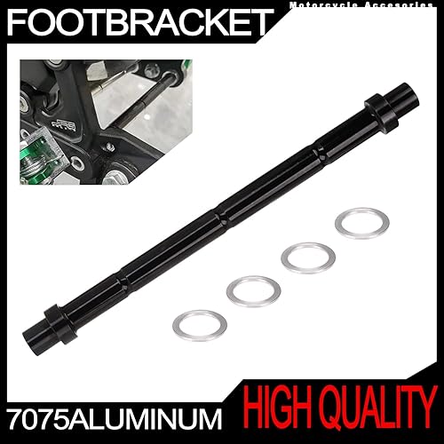 Miniatura 4 de JFG RACING Soporte de pie para motocicleta Sur Ron Soporte CNC Billet T6-6061 Aluminio Dirt Bike Soporte de pie Varilla +Soporte de pie para Light