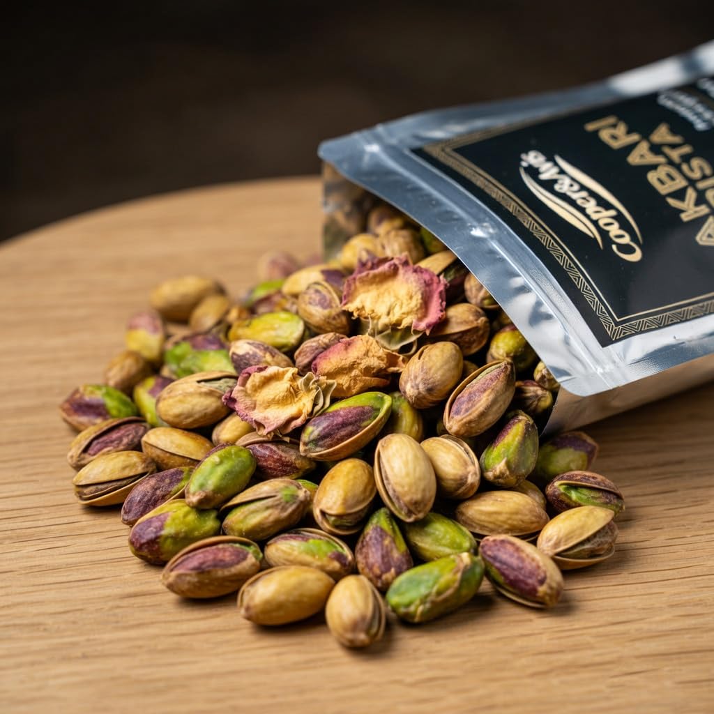 Cooper&Avis King Grade Akbari Pistachios (500g) β Super Long Exotic Variety, Hand-Sorted Premium Whole Kernels | Nutrient-Dense Gourmet Snacking for Gifting & Home Cooking | Farm Fresh & Natural 2