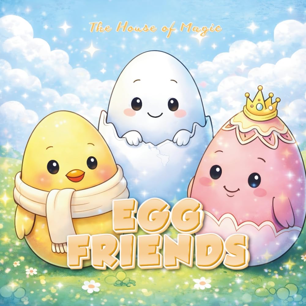 Egg Friends Coloring Book for Kids: 10 Easy Egg-Themed Coloring Pages for Travel, Quiet Time & Everyday Fun (Travel Buddies™ – Mix & Match Coloring Books for Kids)
