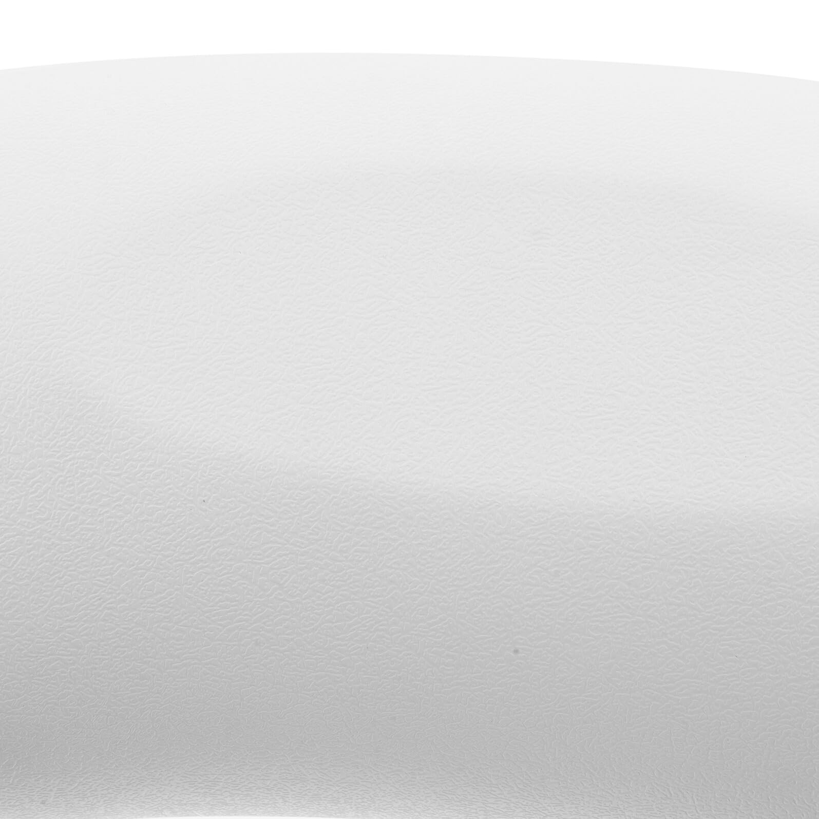 Cuscino da Vasca da Bagno in Silicone con Ventose, Bianco | Supporto Testa Stabile, Leggero e Confortevole, per Spa e Viaggio, Pu e Silicone