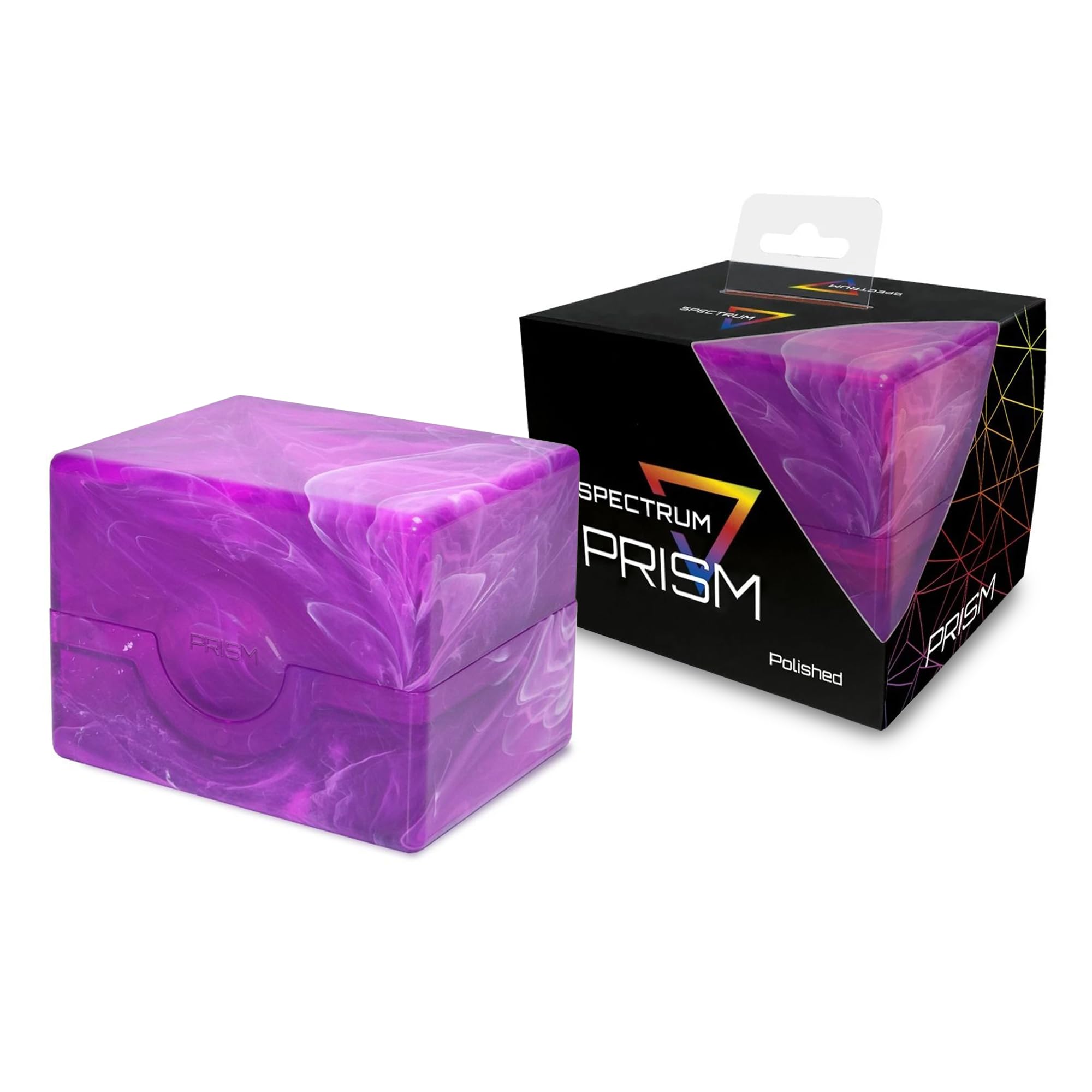 Amazon.com: BCW Spectrum Prism Deck Case - Charoite Purple - 1