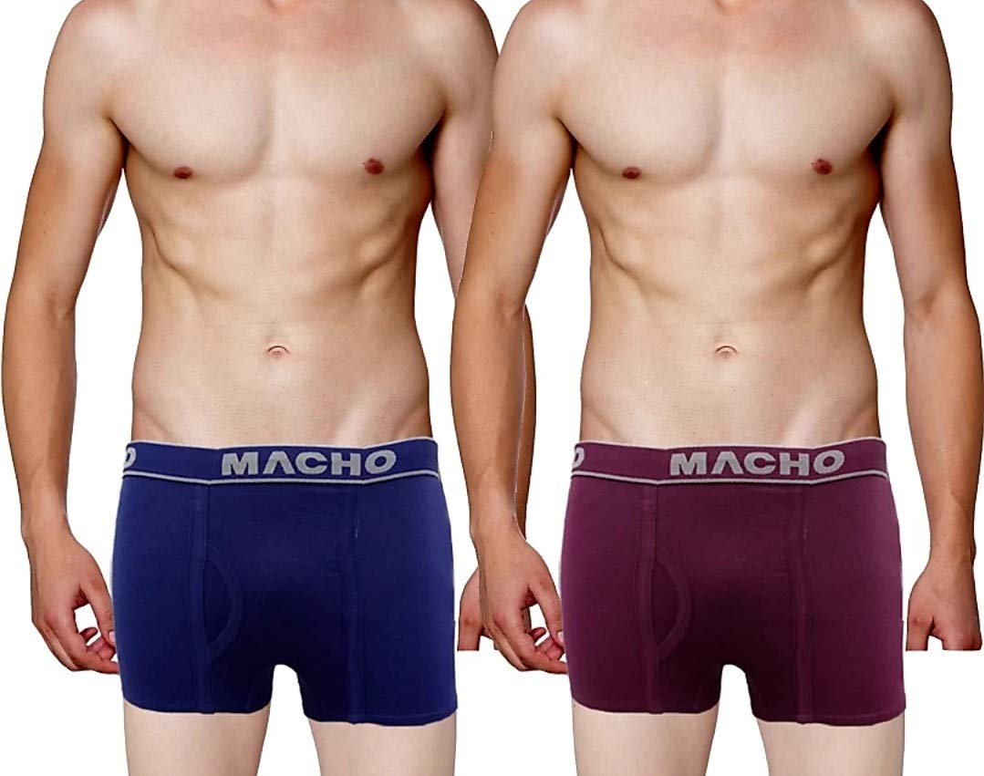 Men's Cotton Fine Long Trunk (Assorted Colour, 85 cm) - Pack of 2-image-7