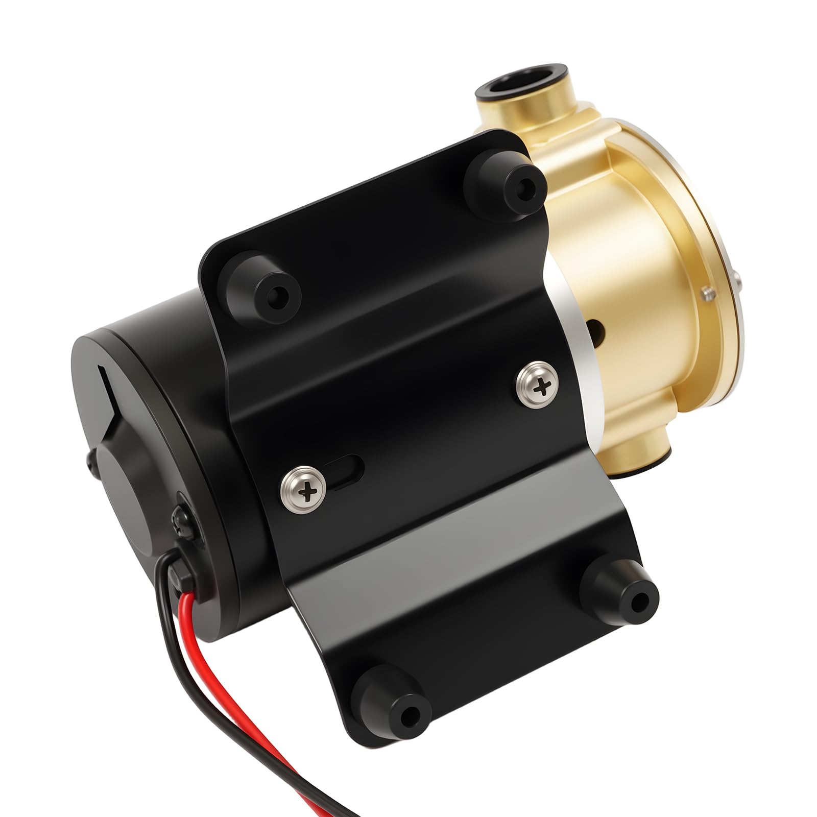 Pompe à eau pompe de cale 12V 20 PSI pompe de nettoyage de pont auto - amorçante 23l / 30l / min Liquide Automatique pour Pompe de Cale Marine Pompe à Eau pour Bateaux, étangs, Piscines (30L)