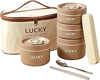 Vista 15 de Lonchera de acero inoxidable, caja bento aislada sellada de 3 niveles para mantener caliente para adultos, contenedor de alimentos térmico