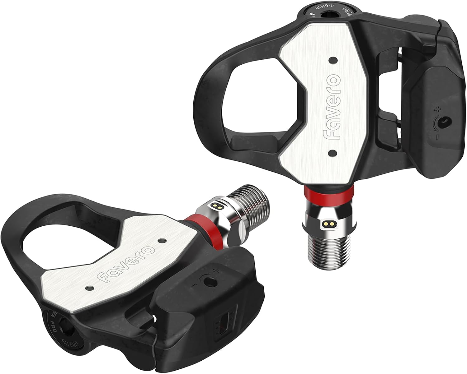 Favero Assioma PRO RL-2, Dual-Sensing Side Pedal Based Look Keo Compatible Road Cycling Power Meter, Bluetooth and ANT+ Connectivity for Bike Computers, Cycling GPS Units, & Smartphones