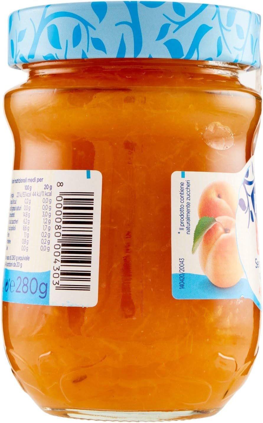 Hero Light Konfitüre Leichte Brotaufstriche Testpaket, Extra-Marmelade und Konfitüre mit hochwertigen Früchten, ohne Zuckerzusatz und sehr wenig Kalorien 7x 280 g + Italian Gourmet polpa 400g