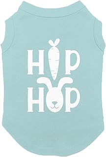 Hip Hop Easter Bunny - Rabbit Music Dog Shirt (Chill, Medium)