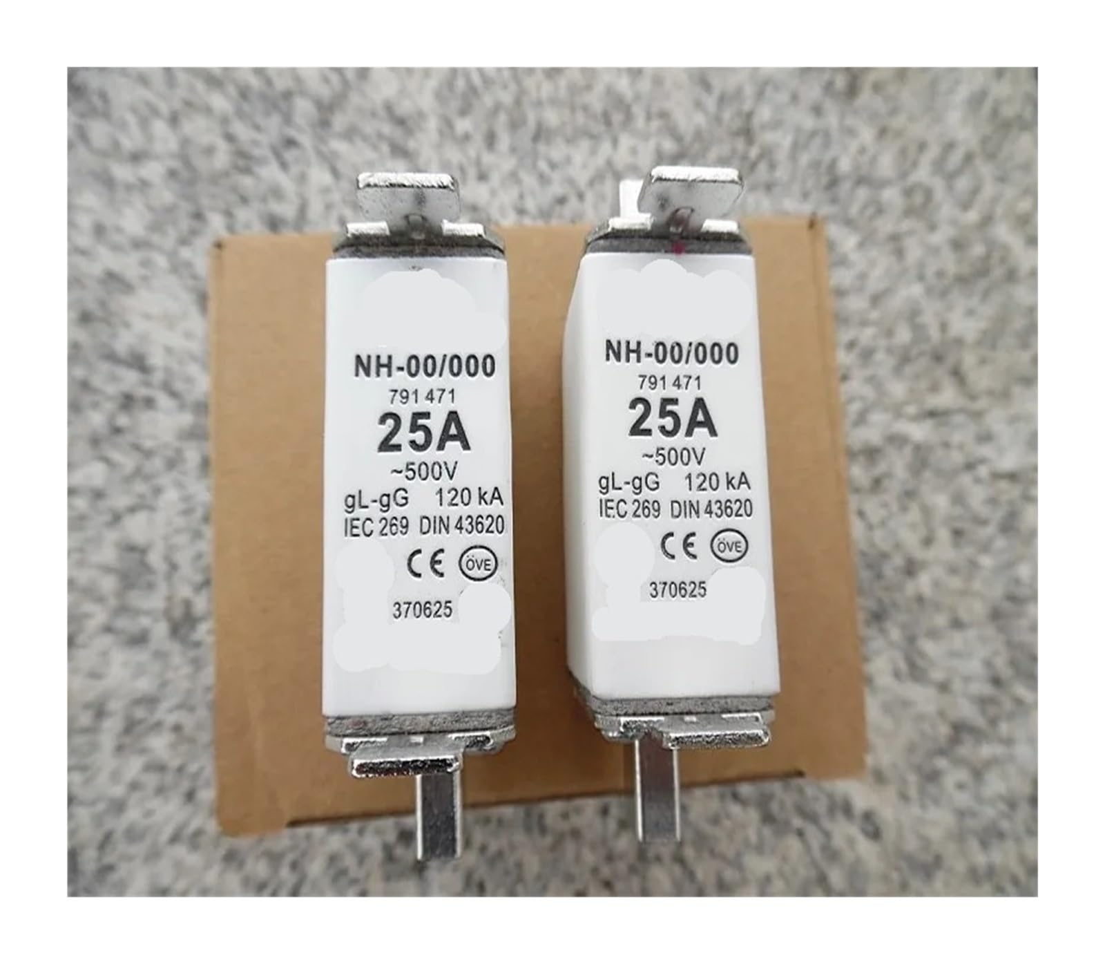 Fusibles NH-00/000 pour sécuriser les circuits industriels contre les courts-circuits