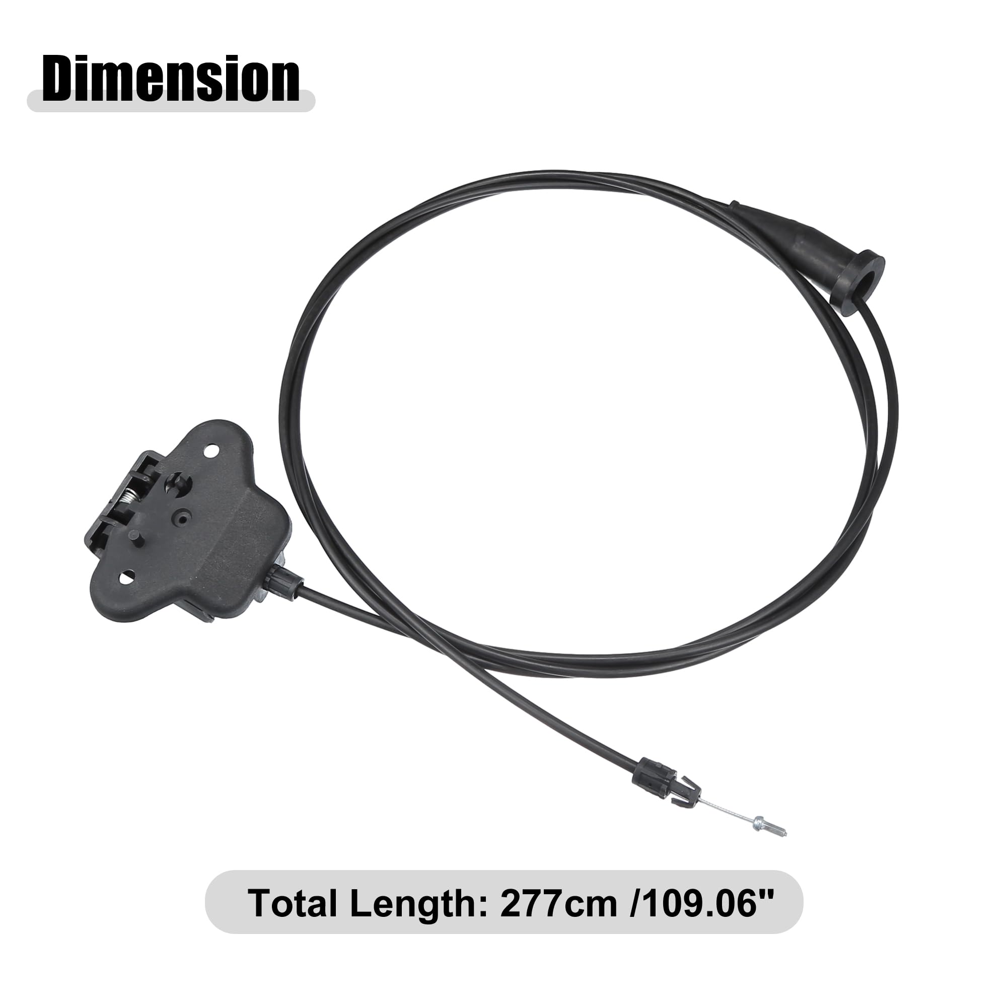 QUARKZMAN Front Motorhaubenentriegelungskabel für Chrysler 300 Nr. 5065522AE - 1 Stück