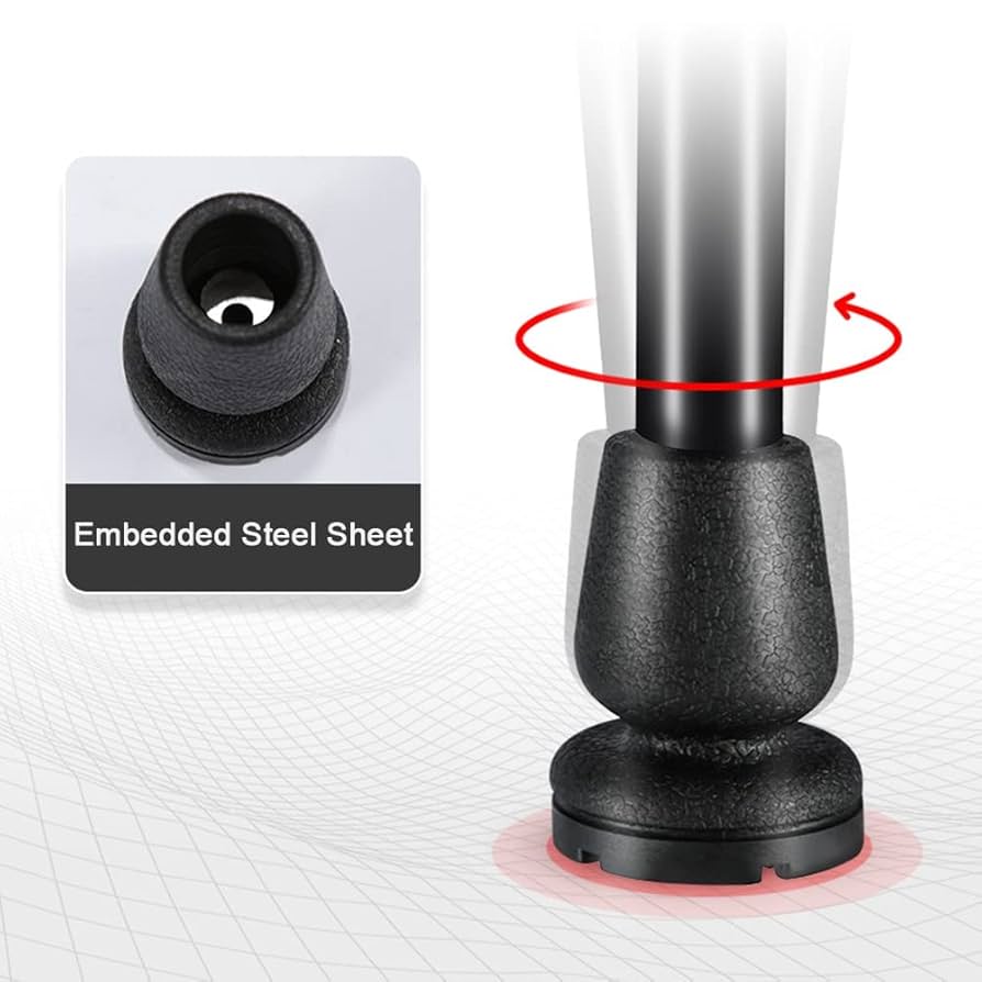 杖 0-5356-11 松葉杖 (アルミ合金製)用 交換用先ゴム TY156-1