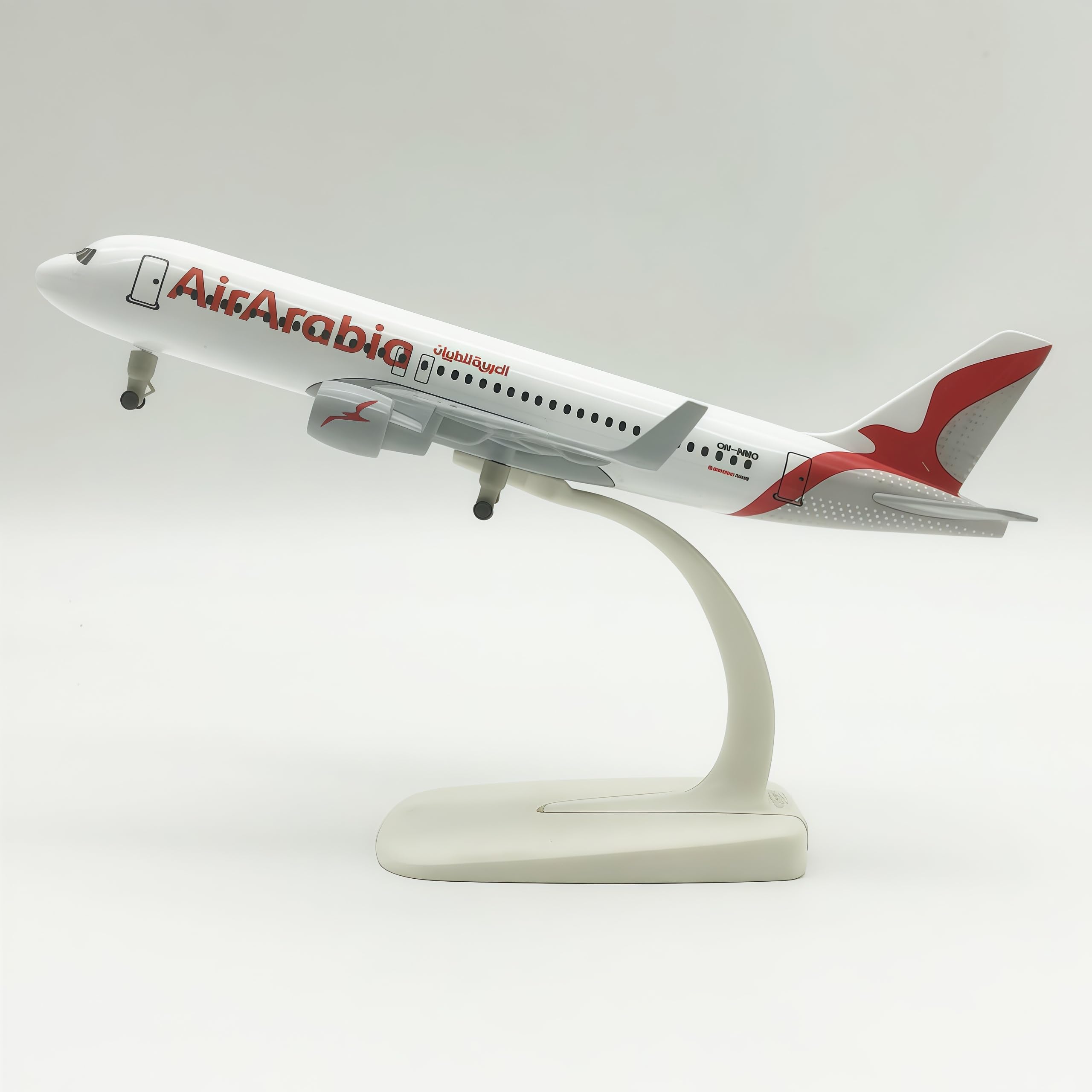 LGSRSNXHTX A320 Arabia 20cm Diecast Metal Airplane Model Aircraft Model With Stand For Aviation Enthusiast Gift,Model aircraft collection