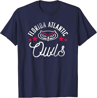 Florida Atlantic University FAU Owls Logo T-Shirt
