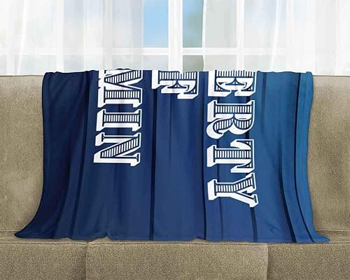 Property of Jazmin Blanket - Personalized Plush Fleece Throw with Name, Custom Soft Cozy Warm Blanket, Customized Birthday, Holiday Present Idea,