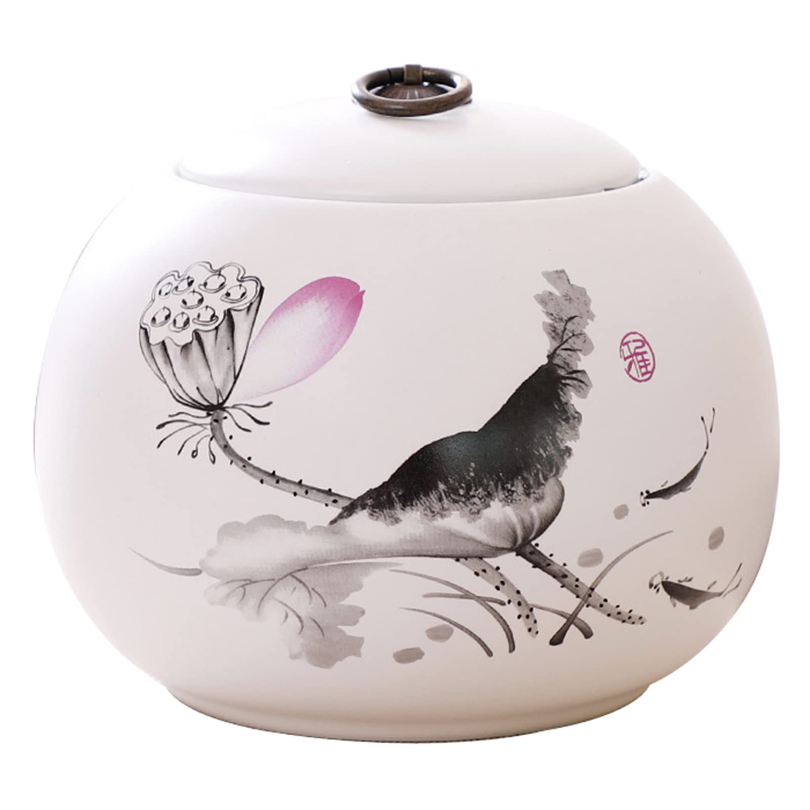 Urny, Urna na prochy zwierząt, ceramiczne urny pamiątkowe(White D)