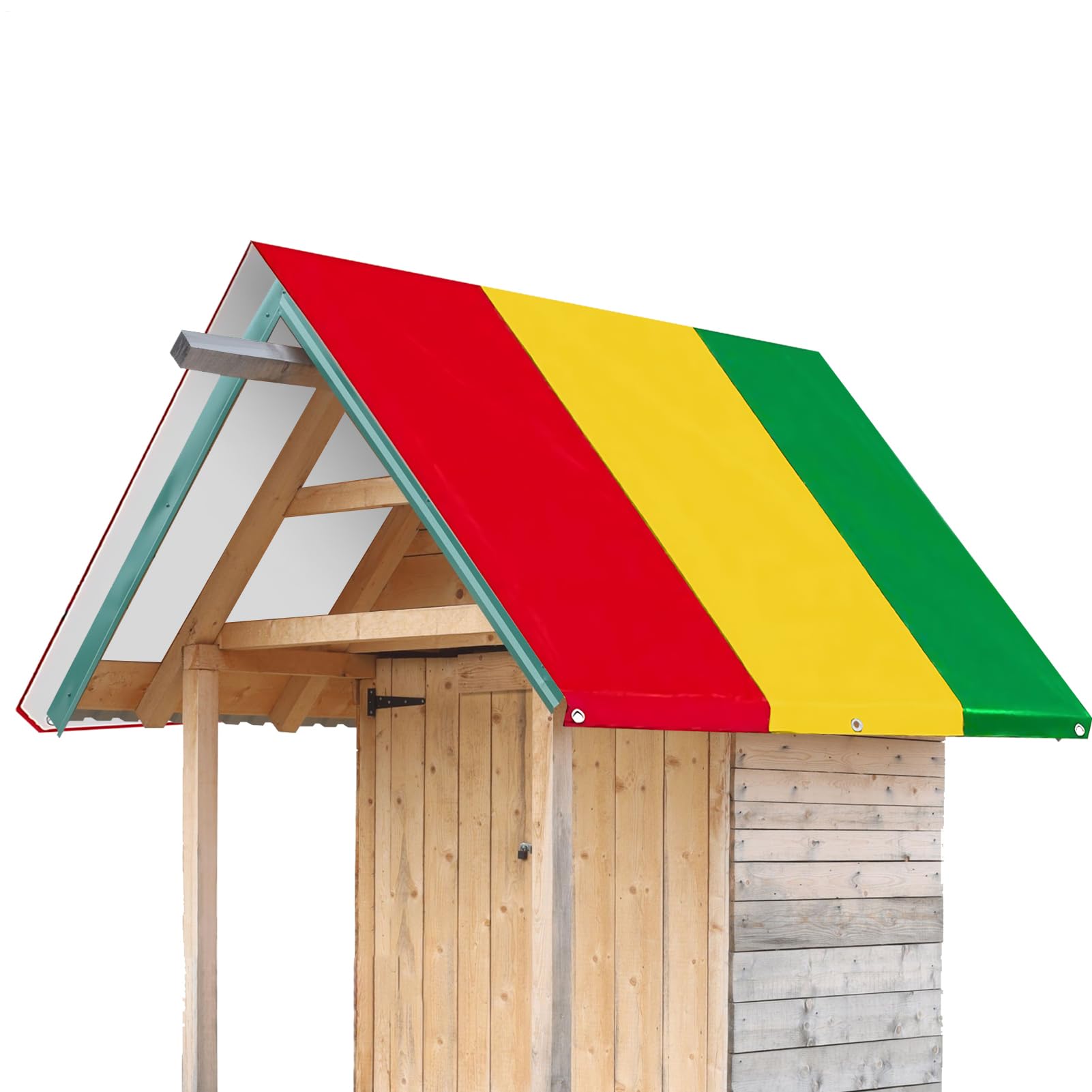 Copertura per ombra resistente ai raggi UV – Telo di ricambio per parco giochi, copertura durevole per esterni | 132 x 226 cm/51,97 x 88,98 pollici tetto resistente alle intemperie per altalene