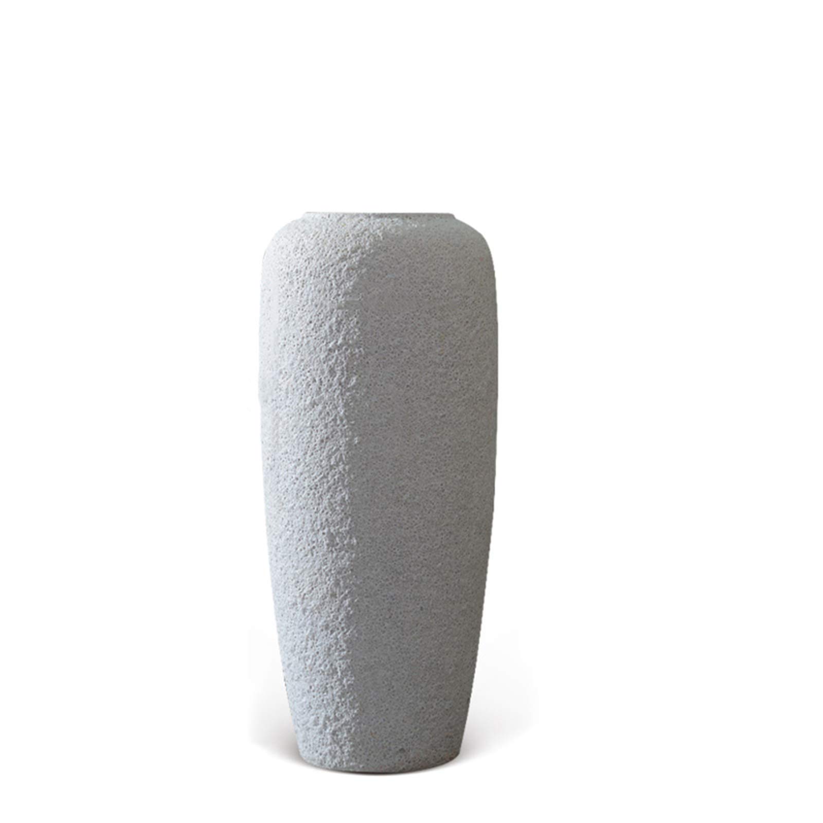 asdchZen Floor-Standing Large Vase, Vintage Ceramic Vase Art Flower Arrangement Decorative Vase Hotel Lobby Ballroom Villa Living Room Large Decorative Vase,24 * 60CM