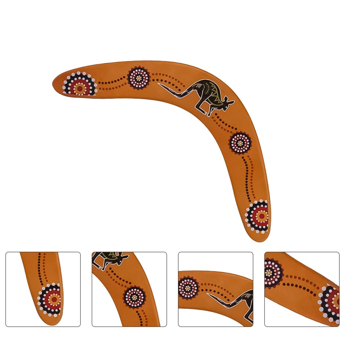 Didiseaon 2 Piezas de Boomerangs en Forma de V de Material Sintético para Deportes al Aire Libre y Área Abierta, Juguete de Maniobra para Adultos y Niños