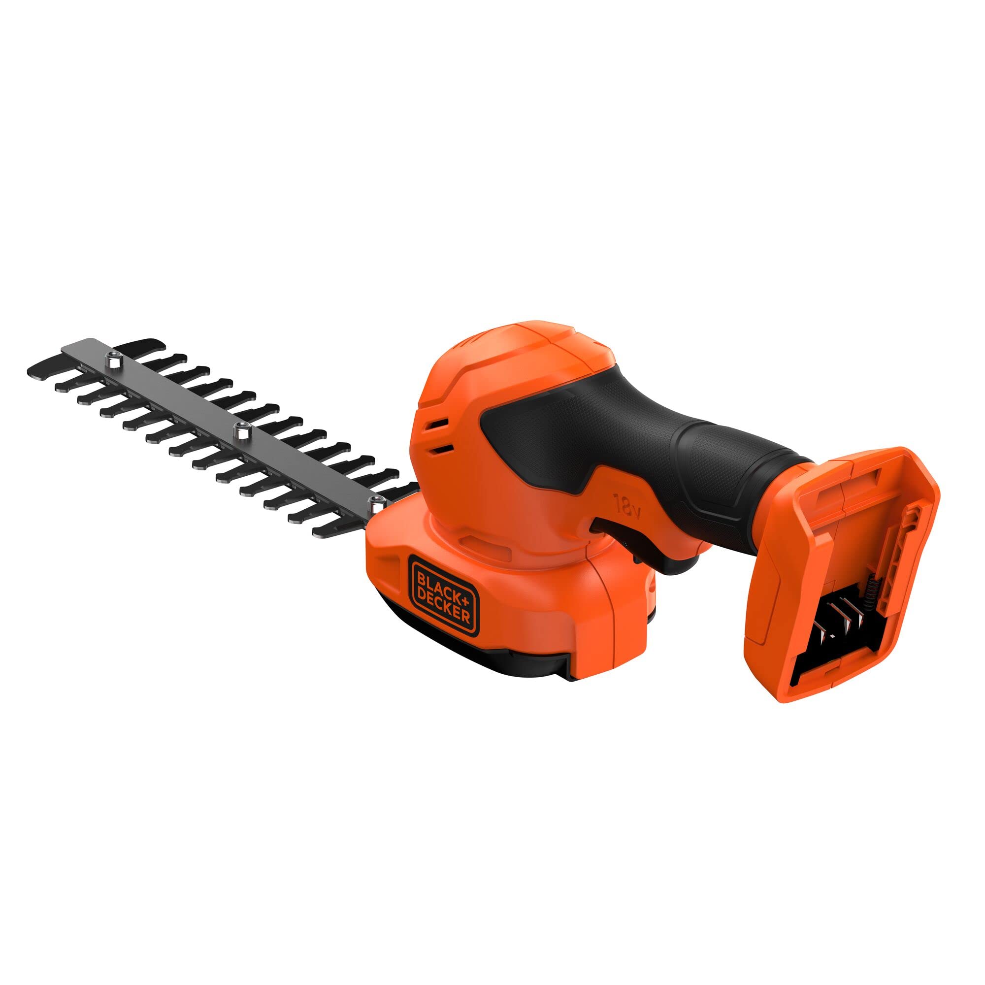 BLACK+DECKER nożyce do cięcia nożyc 18 V (jednostka bez baterii i ładowarki), pomarańczowy, czarny, BCSS18B-XJ