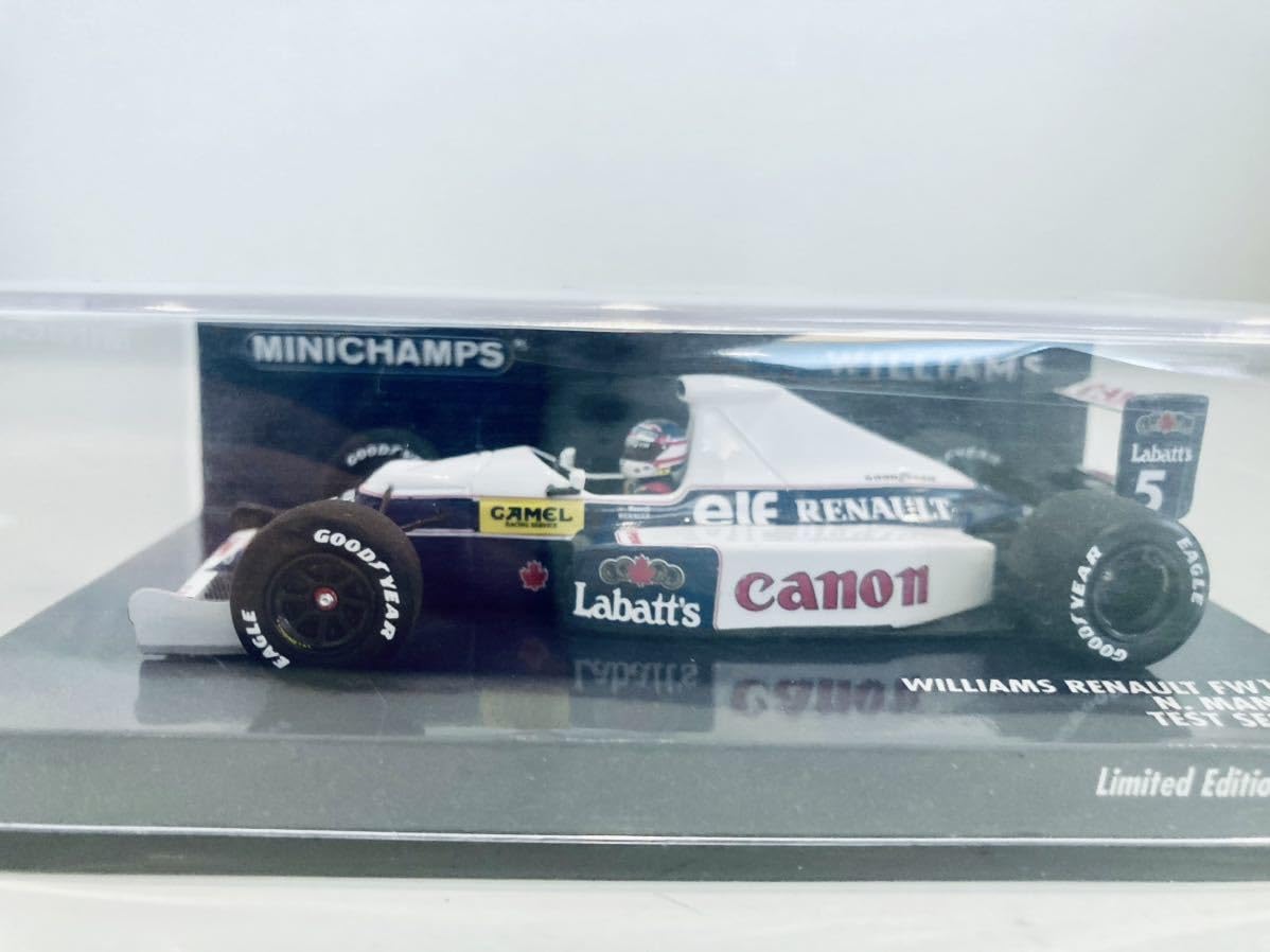 Amazon.co.jp: 1/43 Minichamps ウィリアムズ ルノー FW13B N.マンセル
