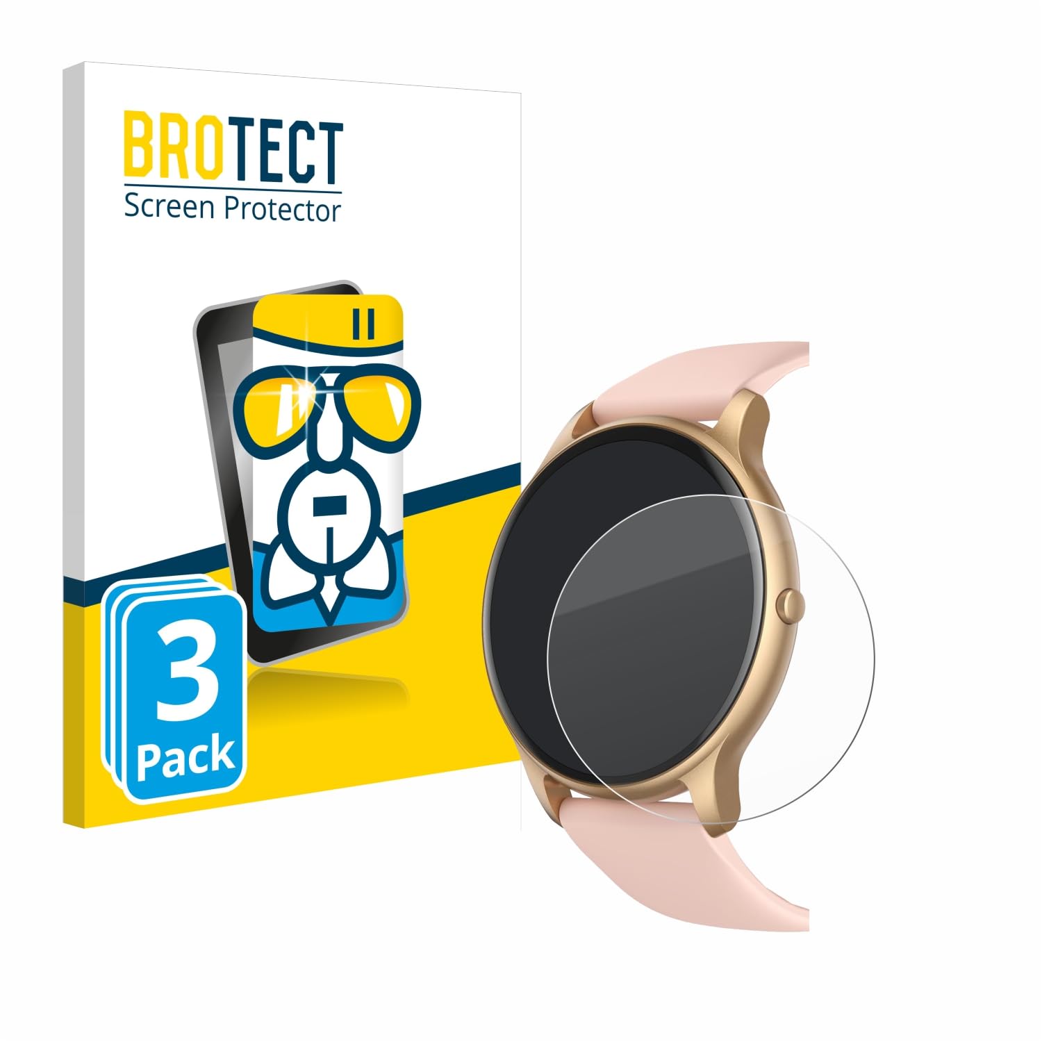 BROTECT Glass Screen Protector Film Compatible with AGPtek SR2 1.32