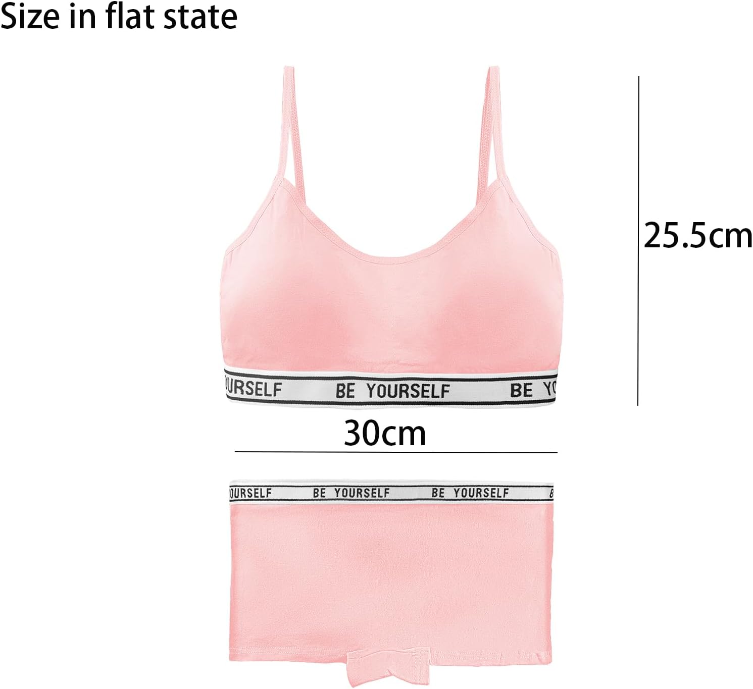 Teen Girls Cotton Underwear Comfortable And Breathable Panties Solid Color Panties For 8-11 Years - Image 3