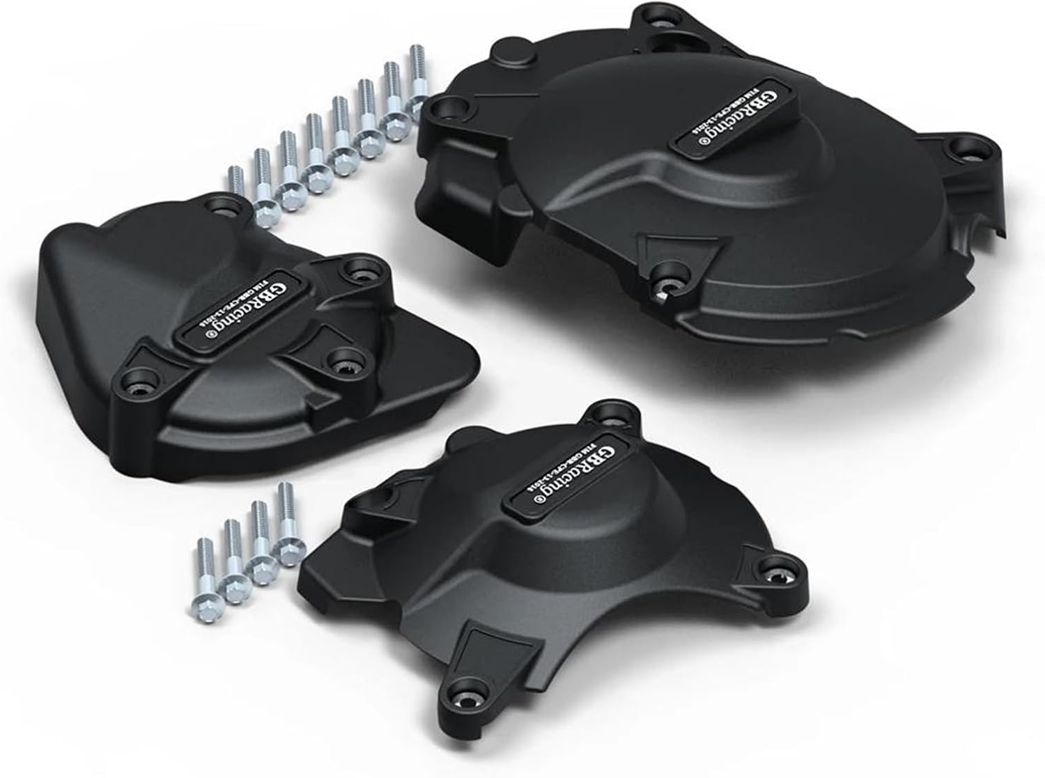Motorcycle Crankcases Engine Guards for GSF600S Bandit 1995-2004 Motorcycle Engine Engine Guard Engine Protection Engine Timing Parts Covers(1 Set-BK)(1 Set-bk)