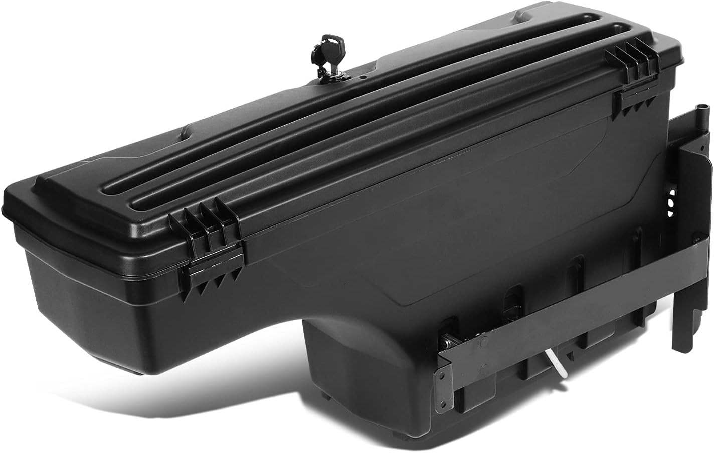 DNA MOTORING Passenger Side Truck Bed Storage Box Wheel Well Lock Box with Key Compatible with 07-20 Tundra, ZTL-Y-0205