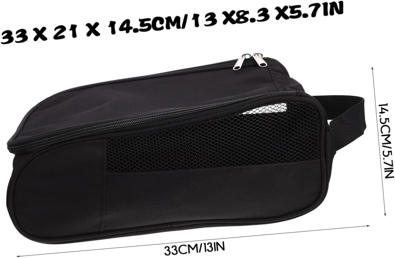 Travel Golf Shoes Pouch Mesh Shoe Bag for Sports Compact and Breathable