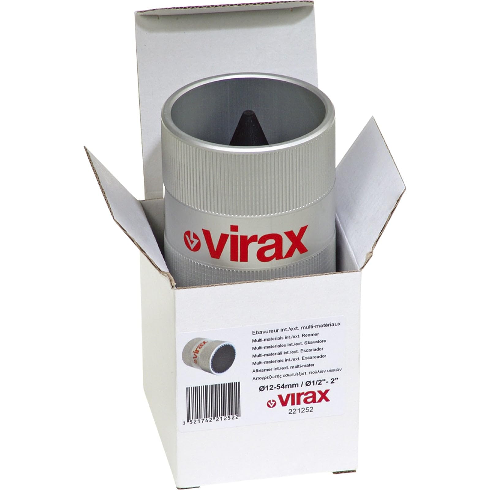 Virax - 221252 - Manu. Ø intérieur extérieur Diamètre 12 – 54 mm