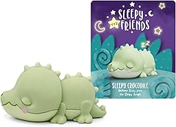 Tonies Sleepy Friends: Bedtime Story Audio Toy Figurine Featuring Sleepy Crocodile