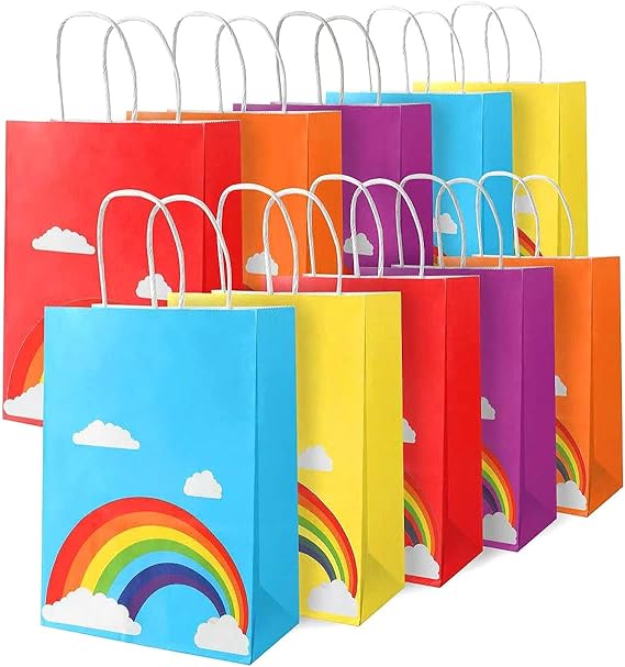 12 Music Birthday Party Gift Bags - Hi I'm The Birthday Girl Goodie Bags