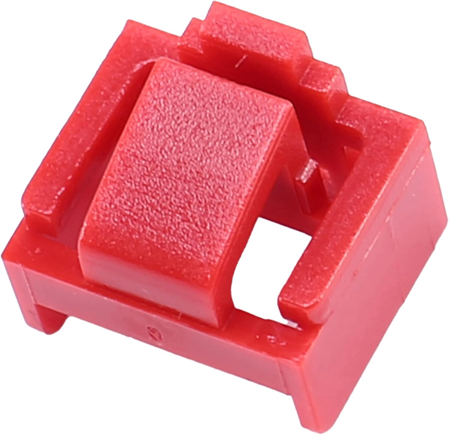 800Pcs Red RJ45 Port Ethernet LAN Hub Anti Dust Cover Plug Cap Blockout Protector with Proprietary Lock and Key