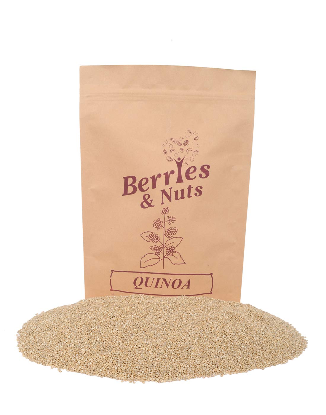 Berries And Nuts White Quinoa Gluten Free Quinoa 5 Kg Value Pack Amazon.in Grocery