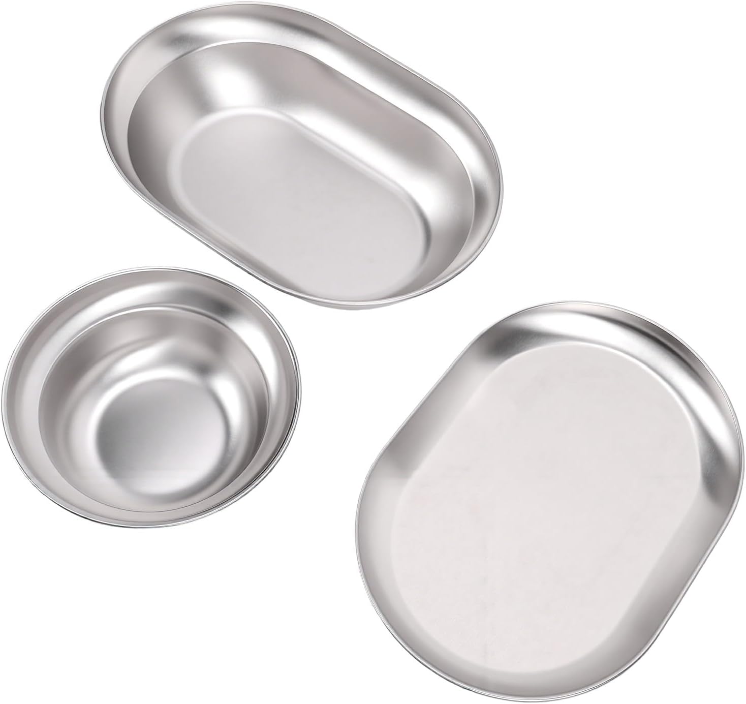 Karlak Stainless Steel Camping Mess Kit Durable Portable Tableware Set for Outdoor Activities 4 Pieces